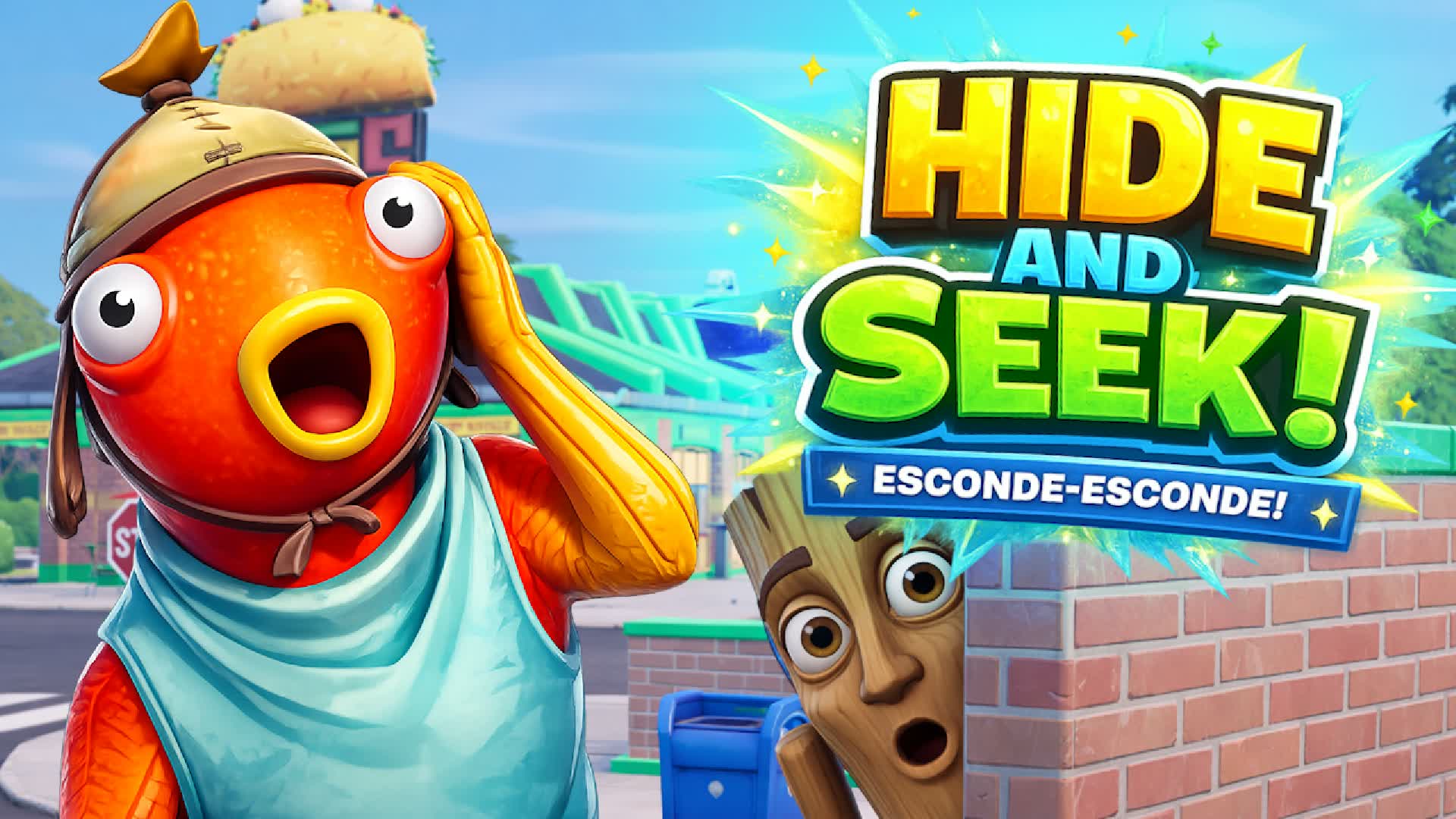 HIDE AND SEEK! MANEIRINHO — Fortnite Creative map