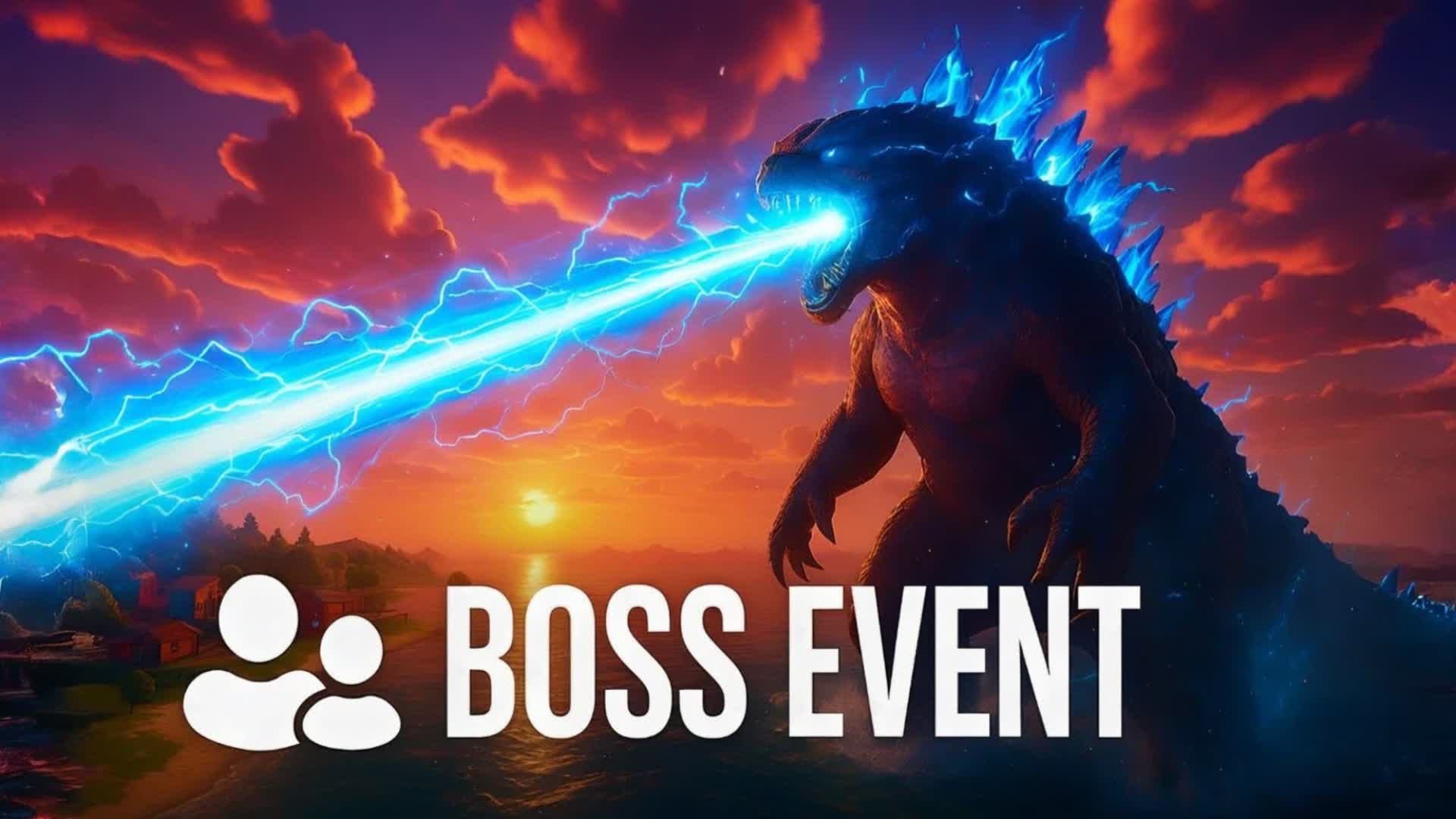 GODZILLA BOSS EVENT — Fortnite Creative map