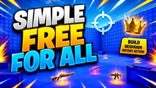 SIMPLE FREE FOR ALL — Fortnite Creative map