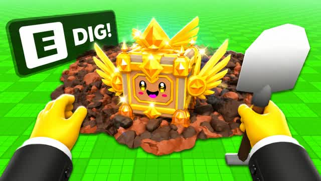 Dig A Lucky Block — Fortnite Creative map