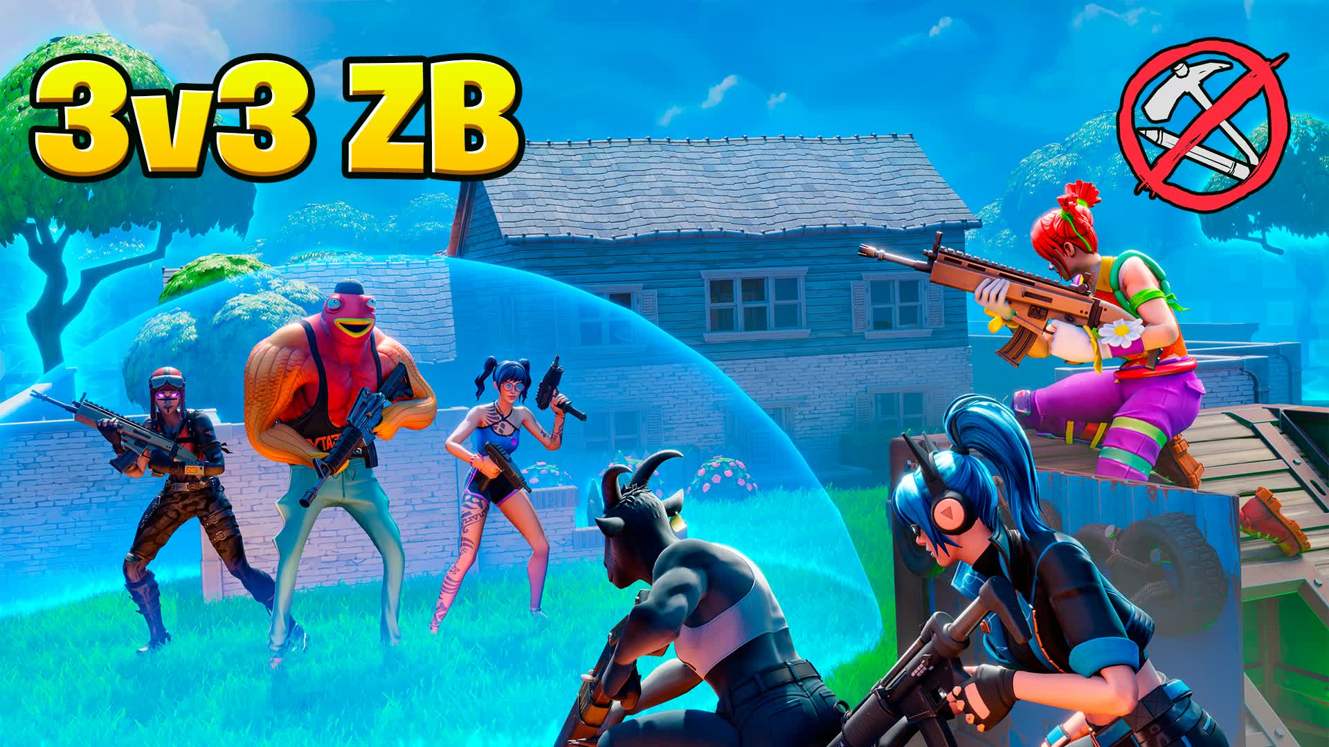 3v3 ZB PAQUAT ZERO BUILD — Fortnite Creative map