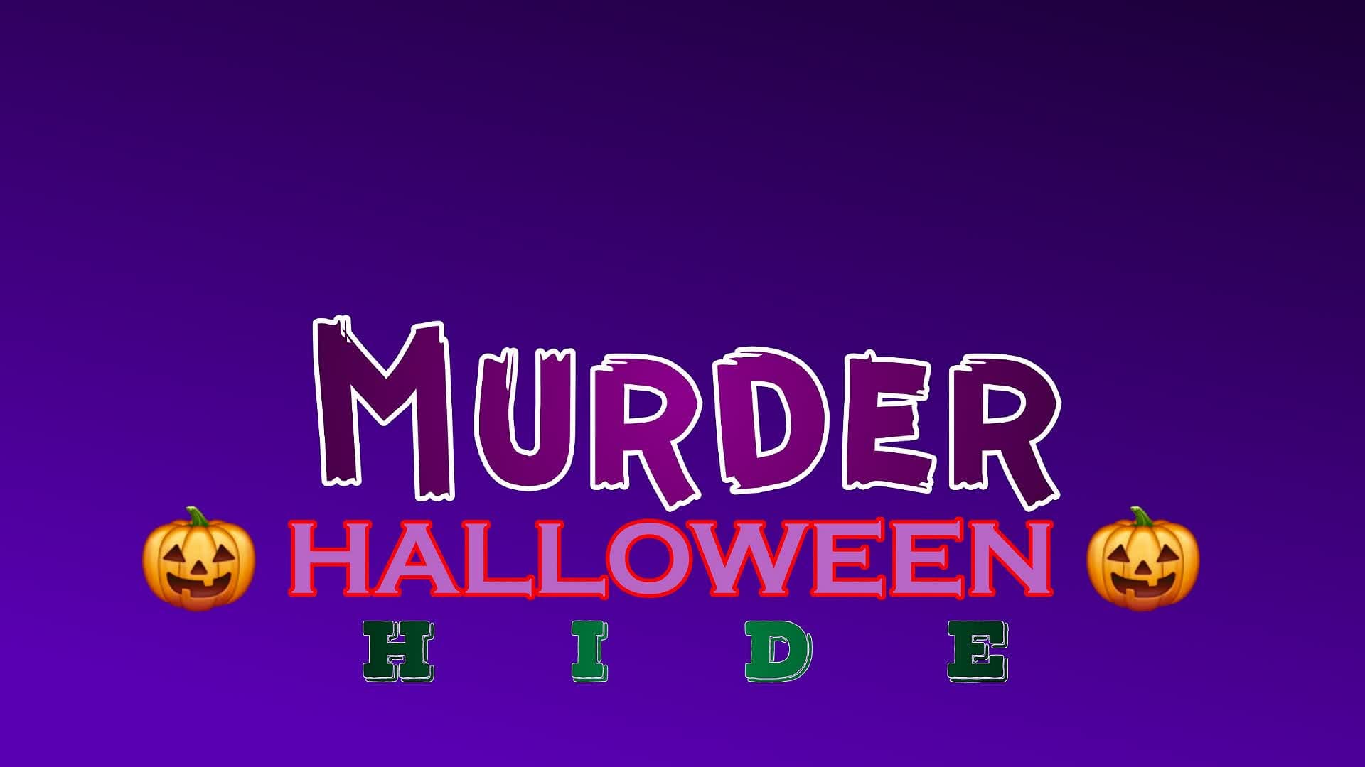 Murder 🎃 Halloween hide 🎃 — Fortnite Creative map
