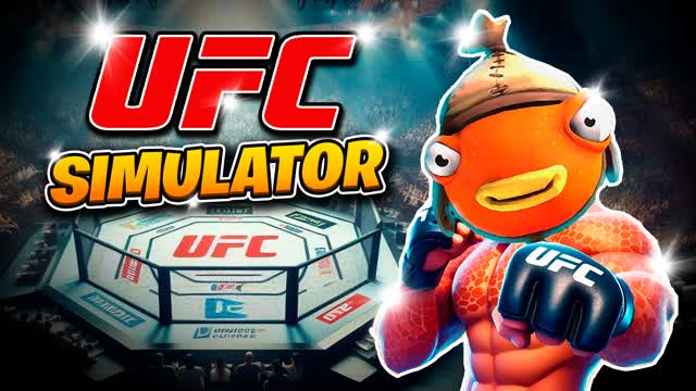 UFC SIMULATOR — Fortnite Creative map cover art