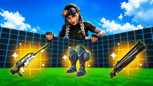 1V1 ALL GUNS [XAVA] — Fortnite Creative map