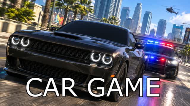 🚗 CAR GAME - HUGE CITY 🚗 — Fortnite Creative map
