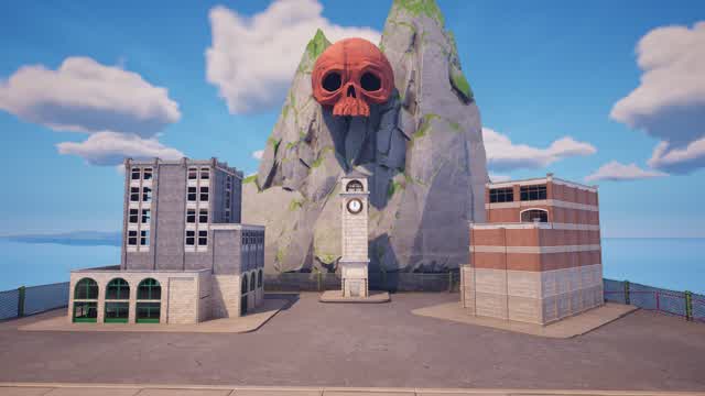 🏆 TILTED SKULL ZONE WARS — Fortnite Creative map cover art