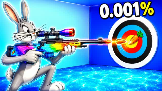 🔥🎲 CARROT TRICKSHOT GOD PARKOUR ⚡ — Fortnite Creative map cover art