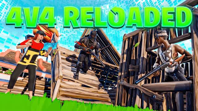 Reloaded! Reboot Zone Wars — Fortnite Creative map cover art