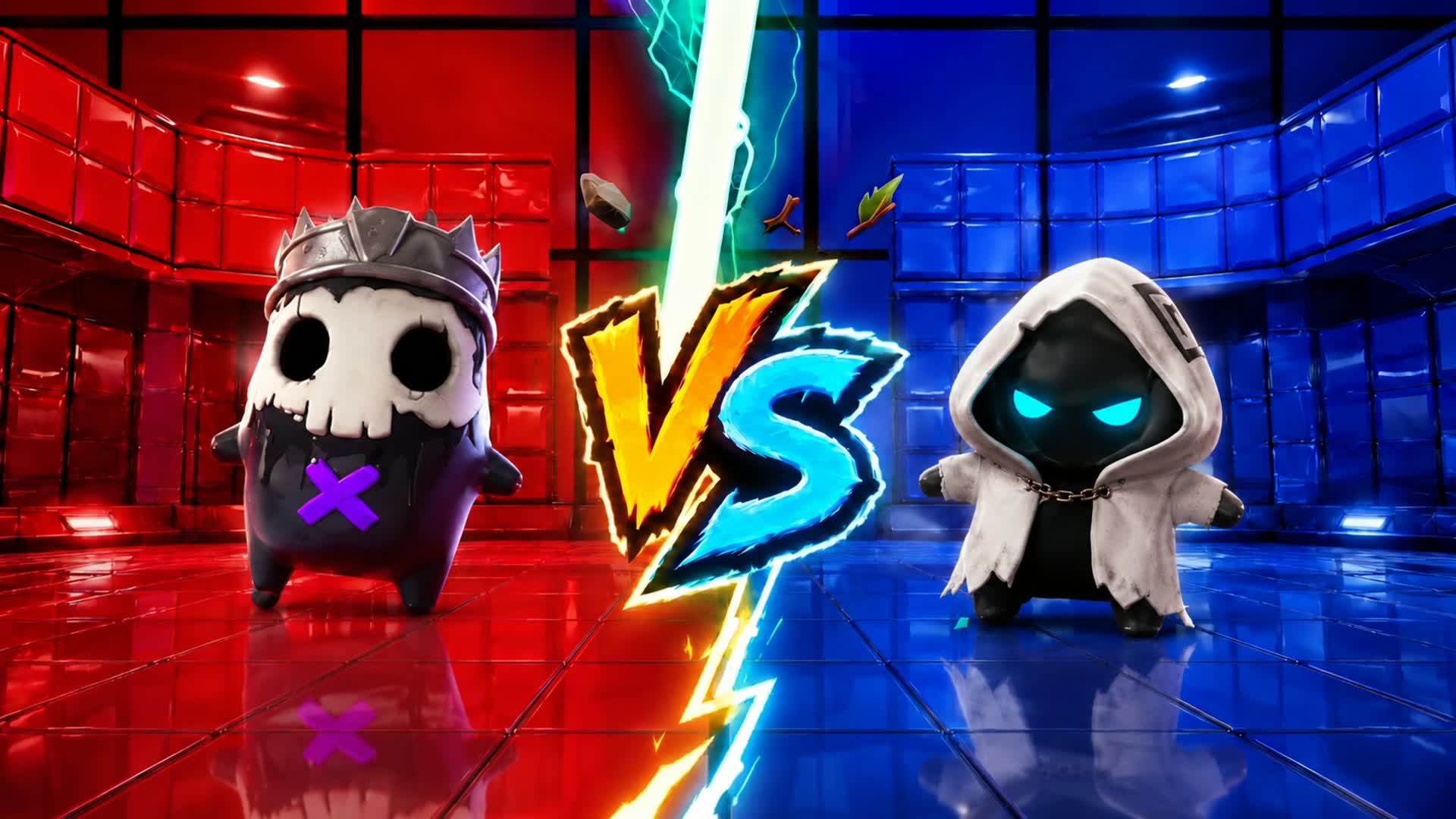 MONSTERS REDVSBLUE SCARED — Fortnite Creative map