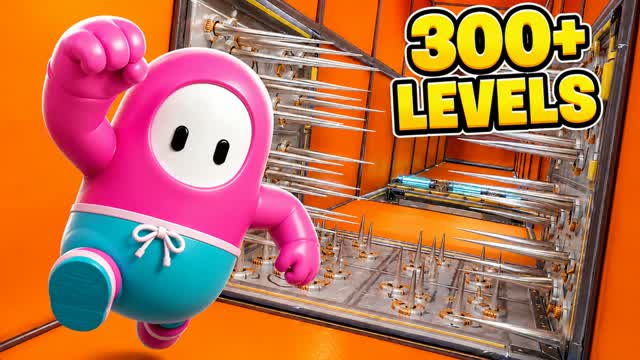 ⭐️BEST PARKOUR 300+ DEATHRUN ⭐️ — Fortnite Creative map