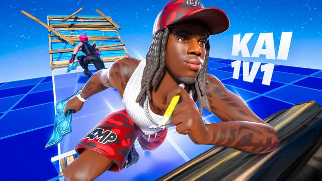 KAI 1v1 Build Fights — Fortnite Creative map