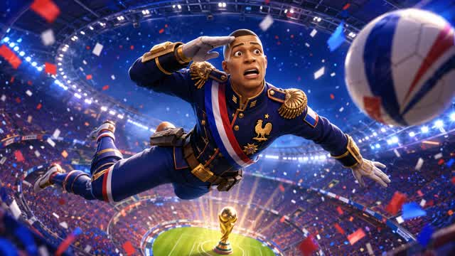 KILYAN MBAPPÉ DICTATOR FRANCE WORLD CUP — Fortnite Creative map cover art