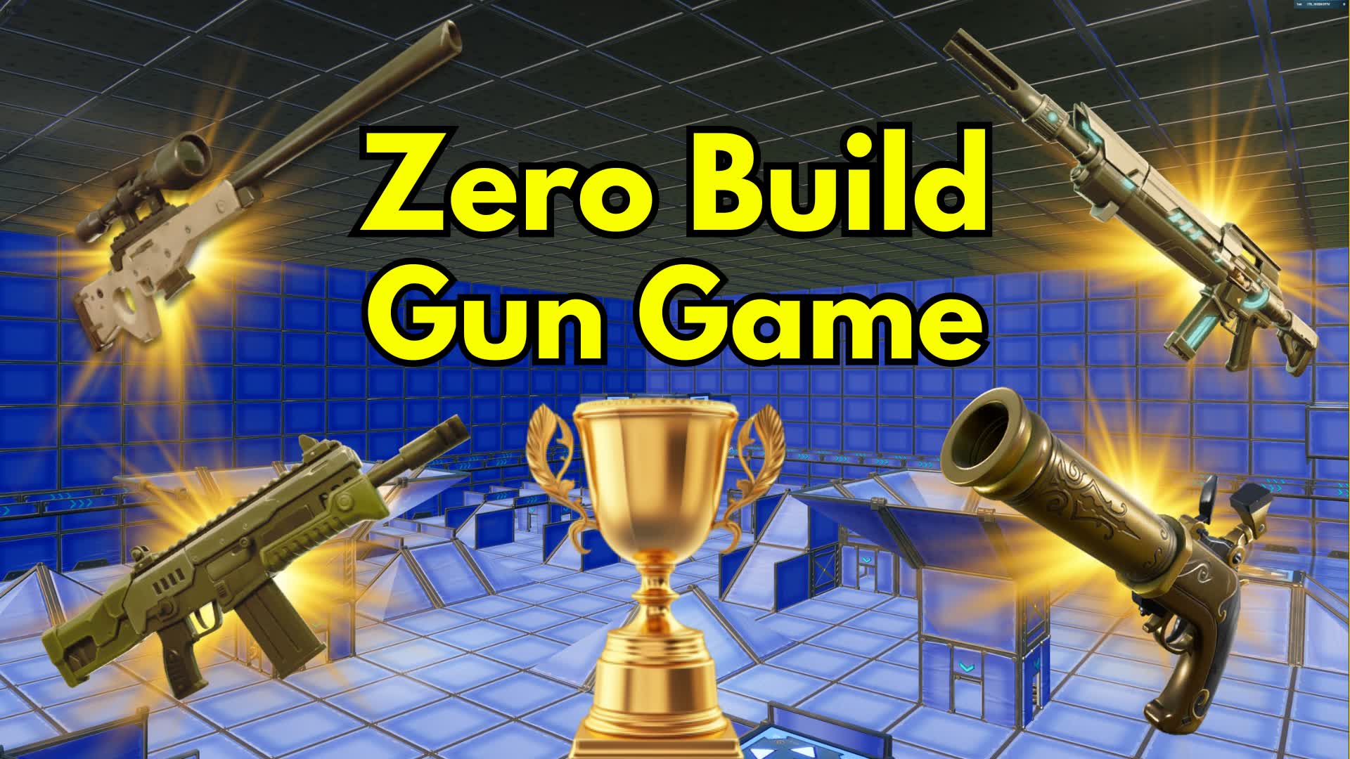 Zero Build Gun Game — Fortnite Creative map