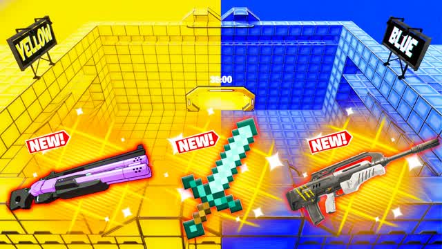 ULTRA YELLOW VS BLUE🌕🔵 — Fortnite Creative map
