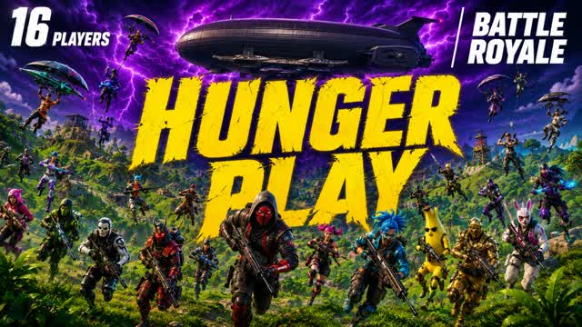 Hunger play duo [ battle Royale] — Fortnite Creative map