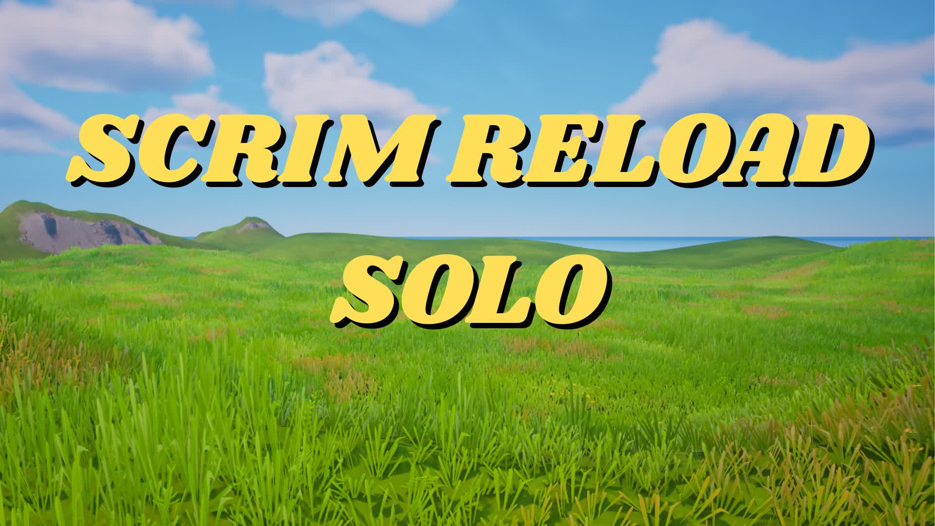 Scrim Reload Solo — Fortnite Creative map