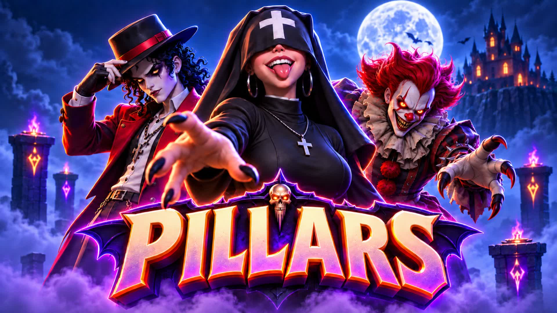 PILLARS OF TERROR 💀 — Fortnite Creative map