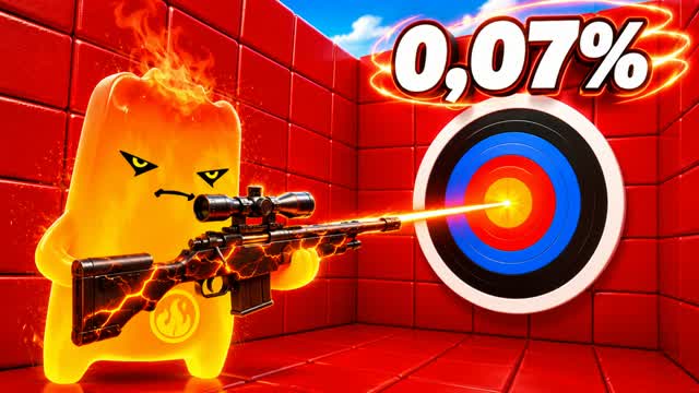 📣🔥MEGA FIRE TRAIL TRICKSHOT PARKOUR — Fortnite Creative map cover art