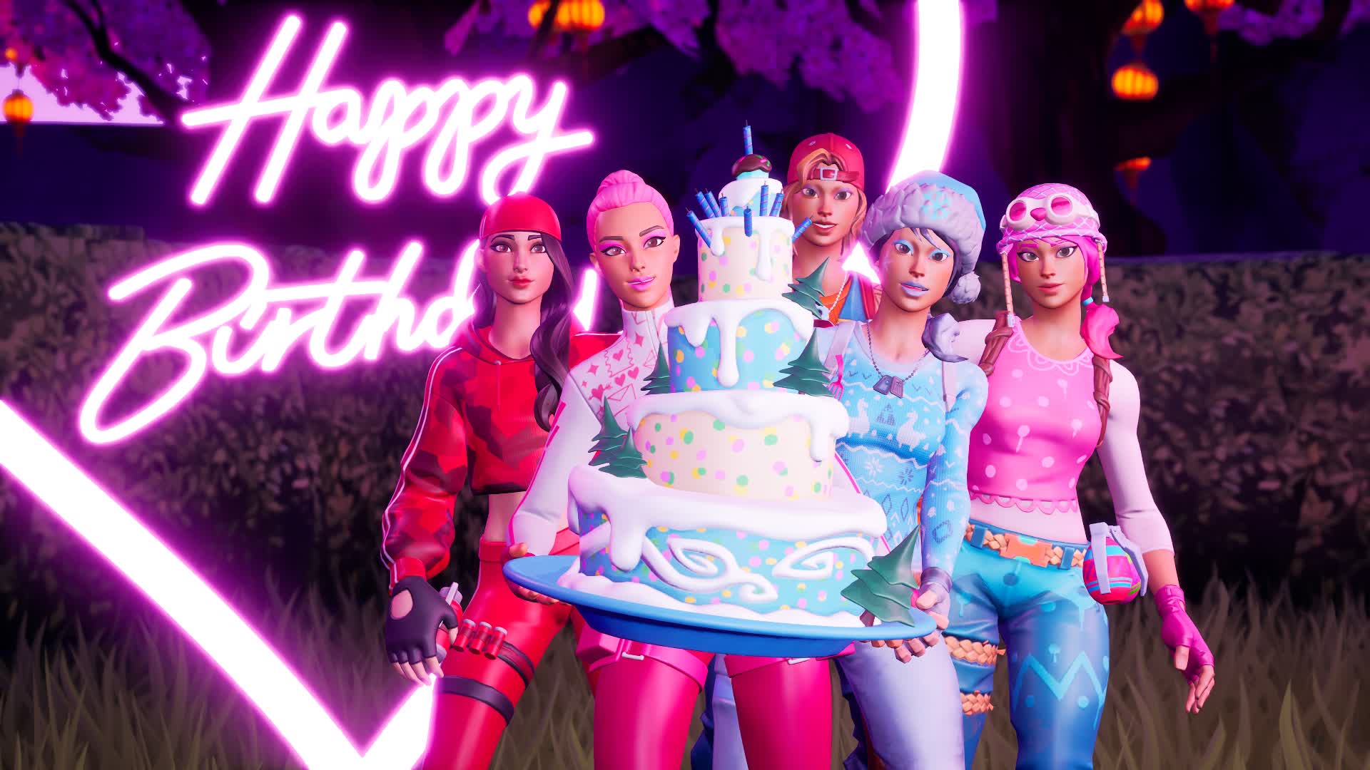 Kyra's Birthday Party — Fortnite Creative map