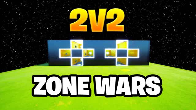 ⭐2V2 ZONE WARS⭐ — Fortnite Creative map