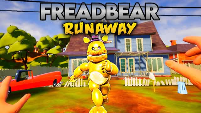 FREADBEAR RUNAWAY [HORROR] — Fortnite Creative map cover art