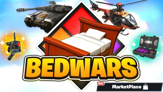 Bed Wars | حرب الاسرة — Fortnite Creative map cover art