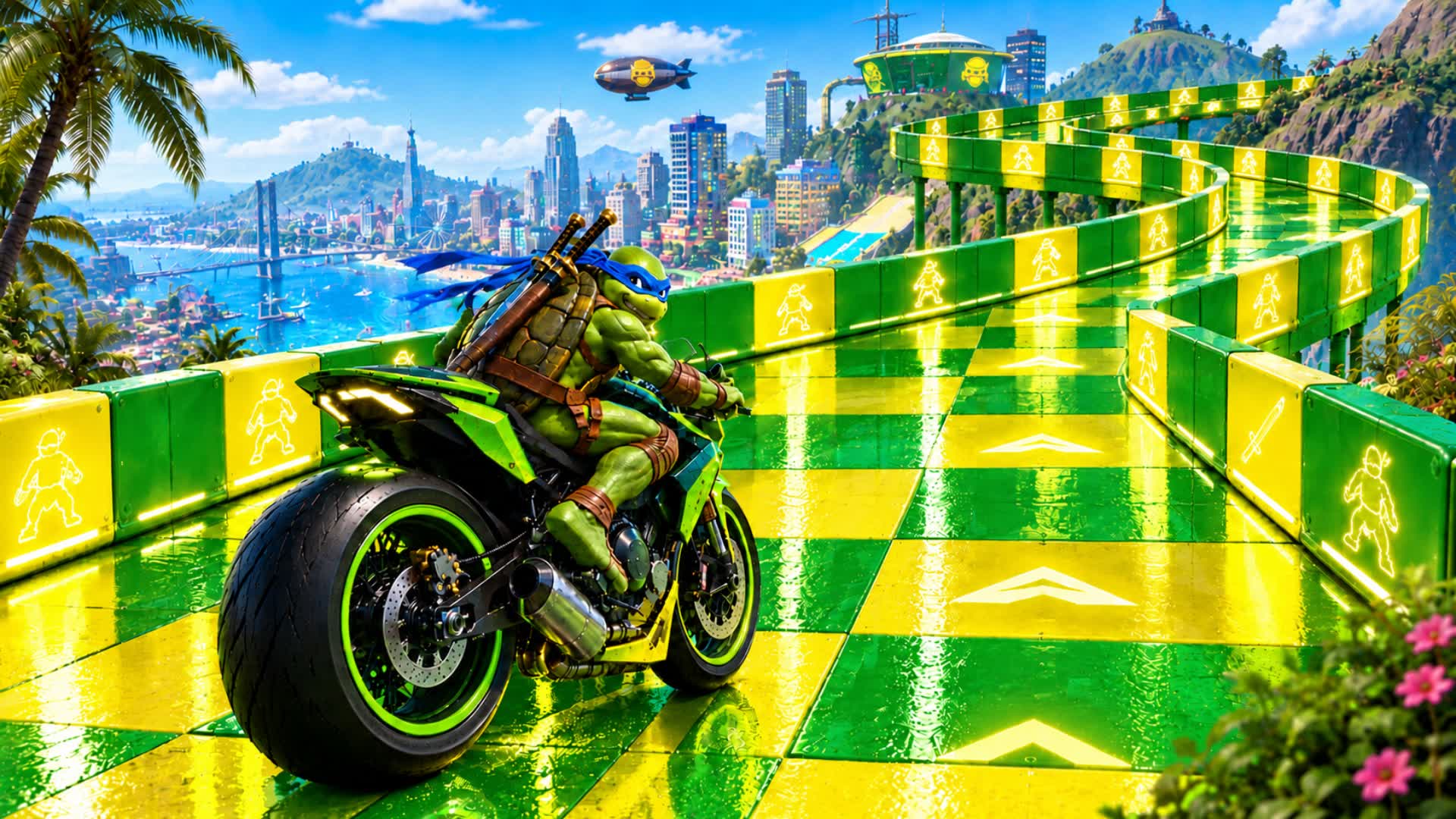 SUPER SPEED - CAR GAME — Fortnite Creative map