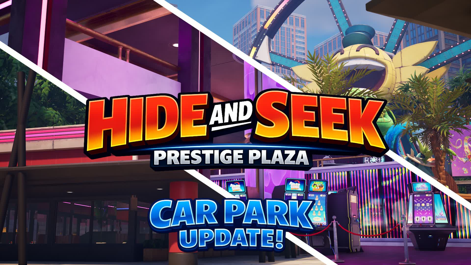 🎰 HIDE AND SEEK: PRESTIGE PLAZA 🕵️‍♂️ — Fortnite Creative map