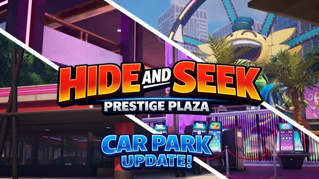 🎰 HIDE AND SEEK: PRESTIGE PLAZA 🕵️‍♂️ — Fortnite Creative map cover art