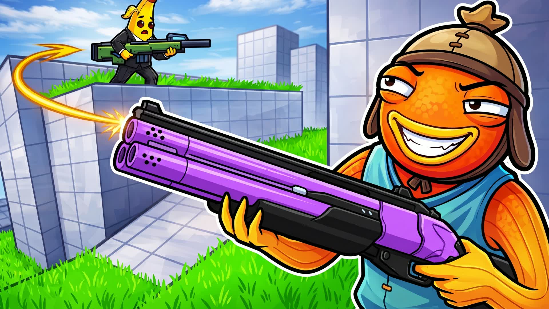 BLOCK PVP — Fortnite Creative map