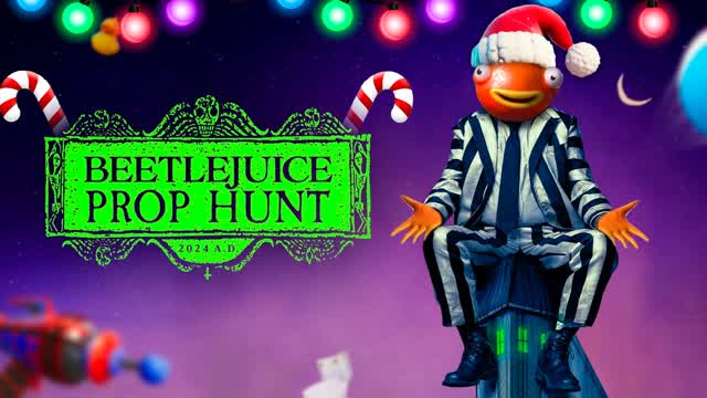 BEETLEJUICE - PROP HUNT — Fortnite Creative map