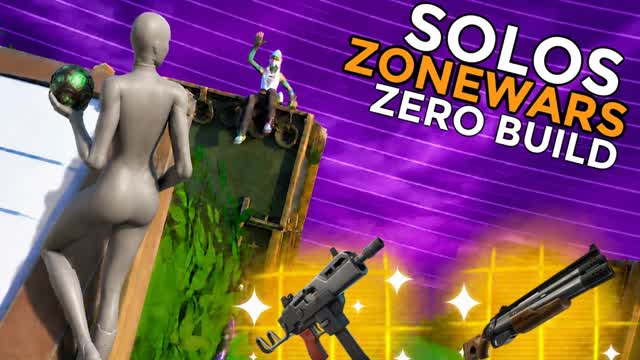 Solos Zero Build Zonewars 🌀[ZB Endgame] — Fortnite Creative map