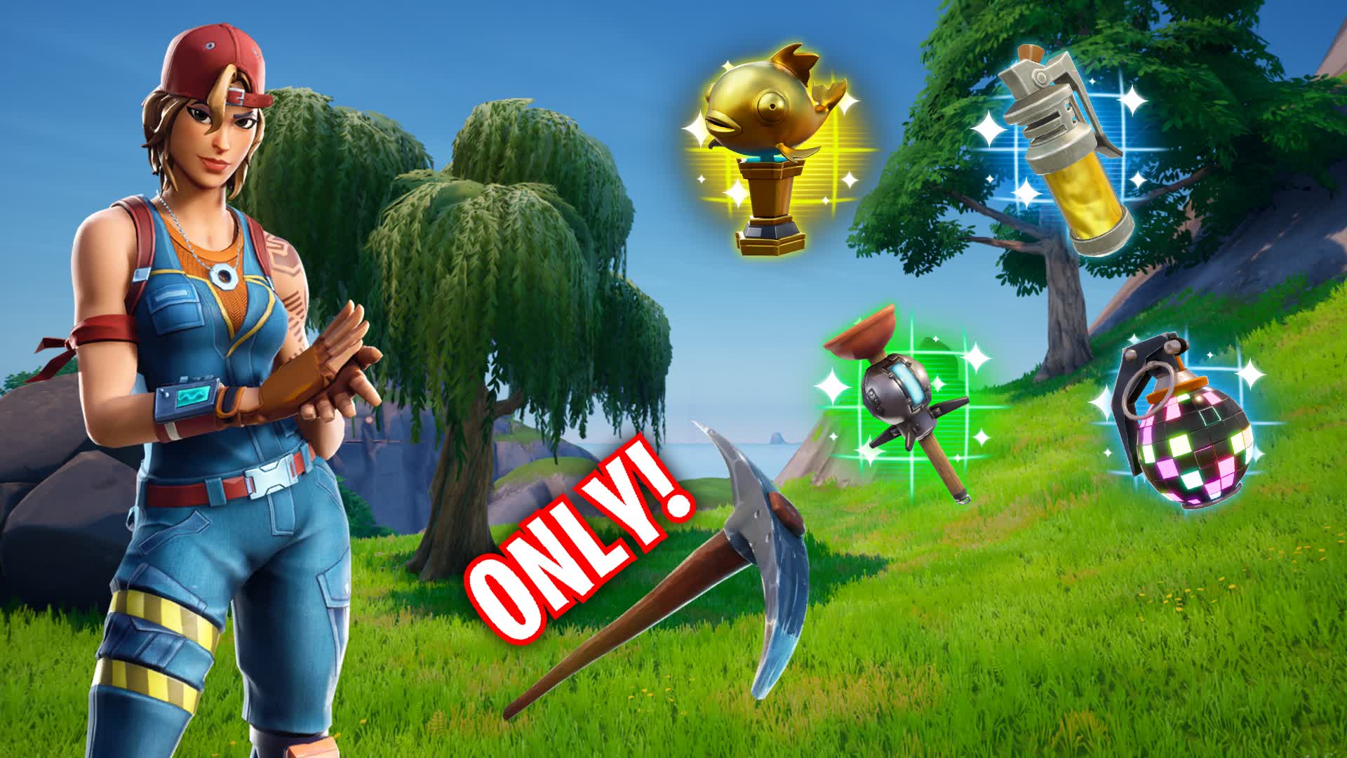 Zone Wars solo a pico ⛏ — Fortnite Creative map