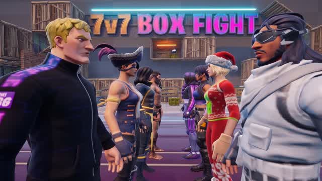 SB BOX FIGHT (7v7) — Fortnite Creative map