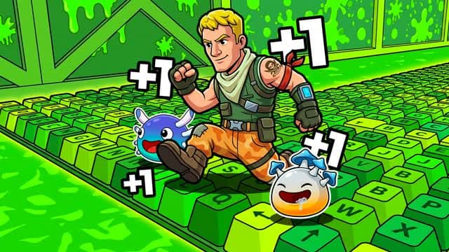 +1 Speed Keyboard Slime [SRA] — Fortnite Creative map