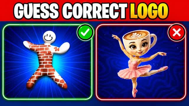 GUESS THE LOGO 🔎FUN MINIGAME [HEROES] — Fortnite Creative map cover art