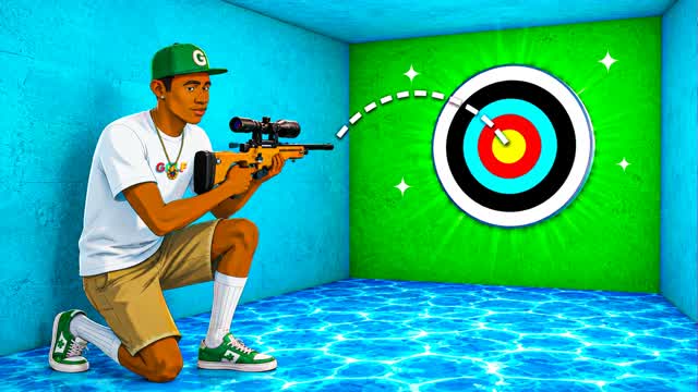 PORFAVOR TRICKSHOT PARKOUR🎯(70 LEVELS) — Fortnite Creative map cover art
