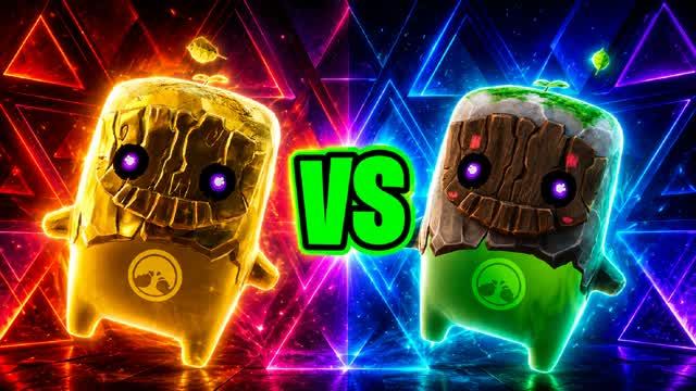 Sprites RED VS BLUE 🔵🔴V1 — Fortnite Creative map cover art