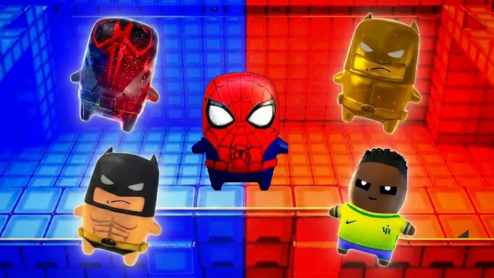 Spiderman RED vs BLUE — Fortnite Creative map