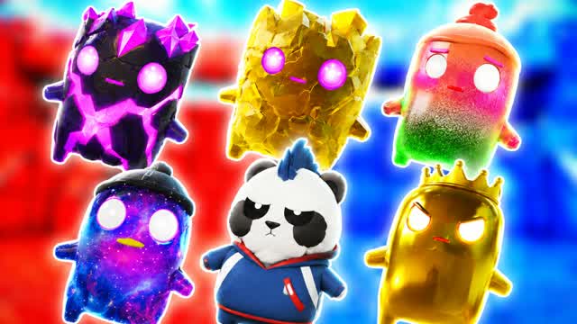 🎂CIUPAPIMUNIANIO 🔴🔵 RED VS BLUE XD🔫 — Fortnite Creative map cover art