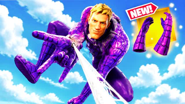 SPIDER PARKOUR — Fortnite Creative map