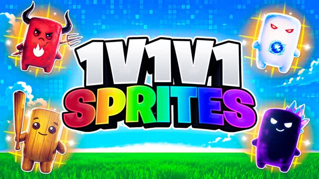 SPRITES 1V1V1 — Fortnite Creative map