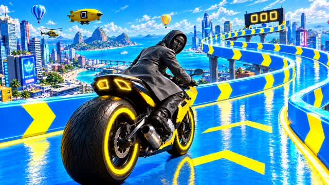 CAR GAME - FLYING CARS — Fortnite Creative map cover art