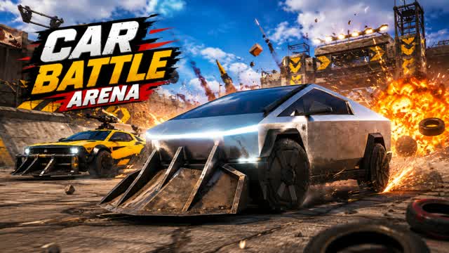 🔥CAR BATTLE ARENA🚗 — Fortnite Creative map cover art