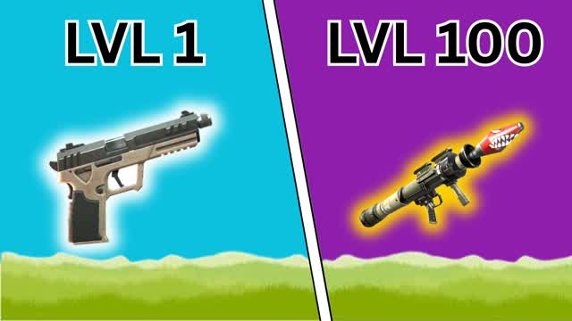 Bank Gun Game — Fortnite Creative map cover art