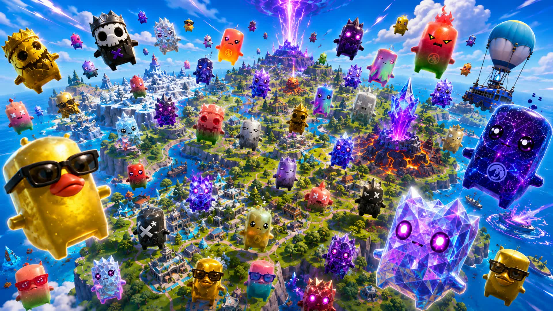 ROGUELIKE SPRITES — Fortnite Creative map
