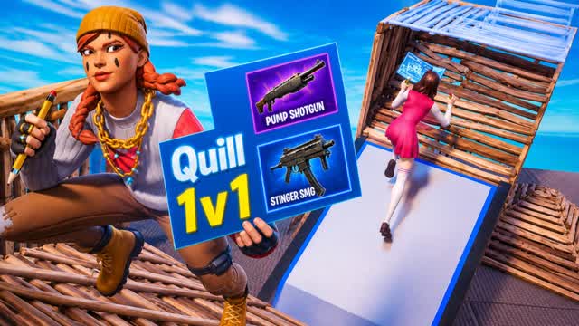 Quill 1v1]Updated — Fortnite Creative map