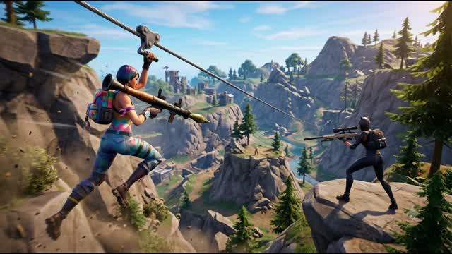 Sniper Vs Rockets — Fortnite Creative map