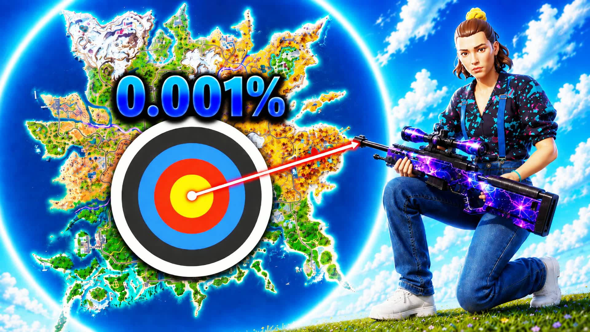🧹SHOVEL TRICKSHOT PARKOUR +60 🏔️🎯🪏 — Fortnite Creative map