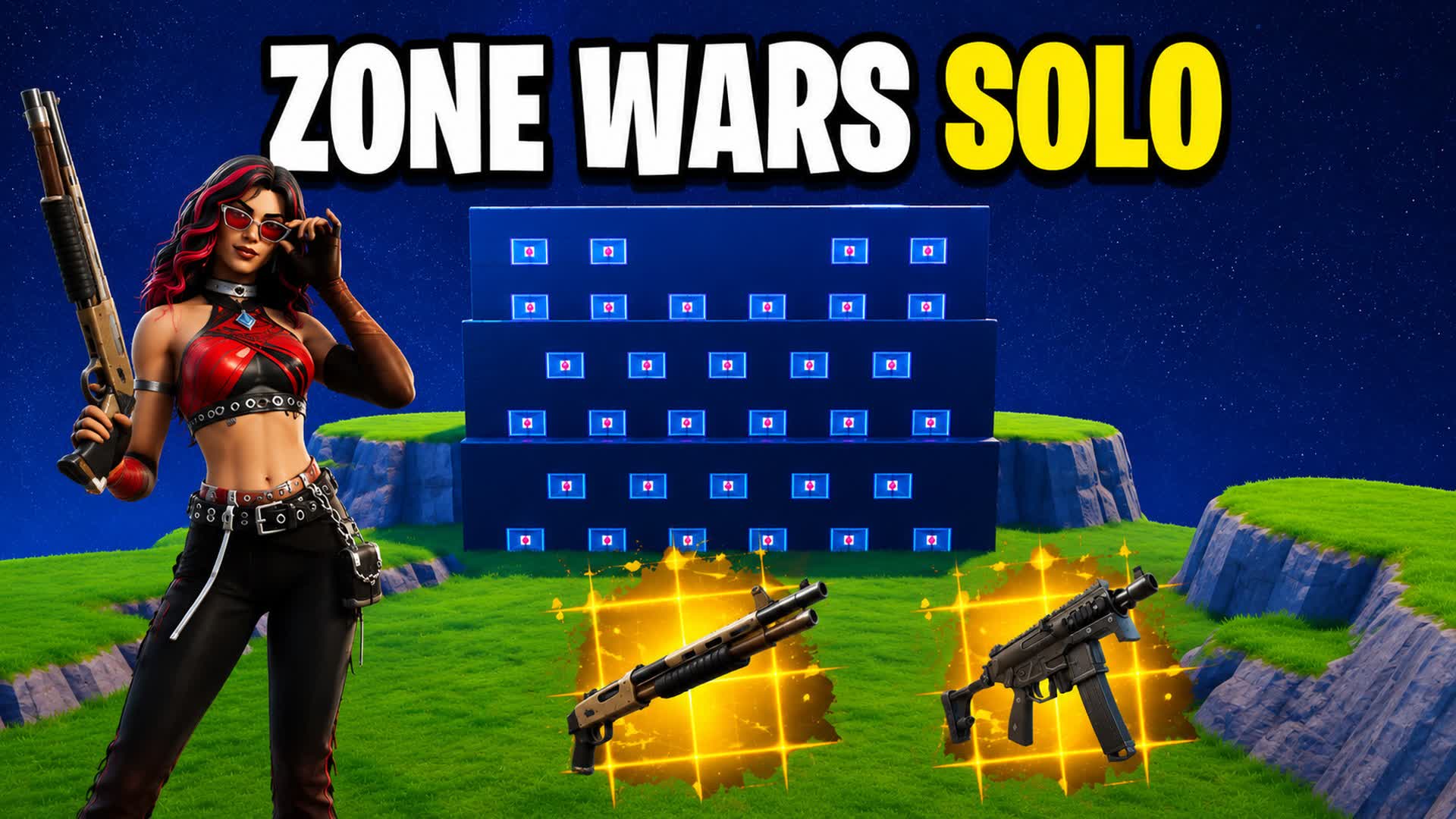 32 Players zone wars [07 KRX] — Fortnite Creative map